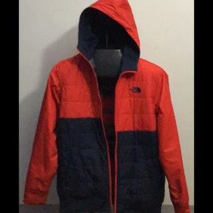 North Face Reversible jacket PLEASE READ